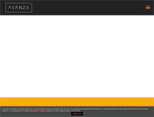 Tablet Screenshot of clinicaavanza.com